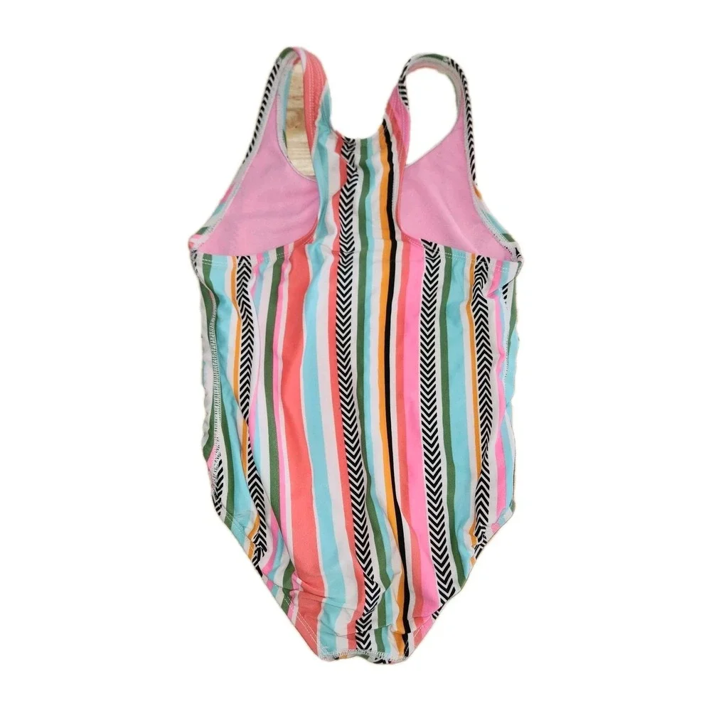 TYR‎  Sunset 1pc Swimsuit Striped Girls Size 7/8